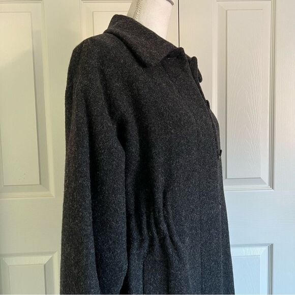 Ba&sh Lagos wool-blend coat Anthracite / Charcoal Large MSRP $695 - Picture 7 of 12